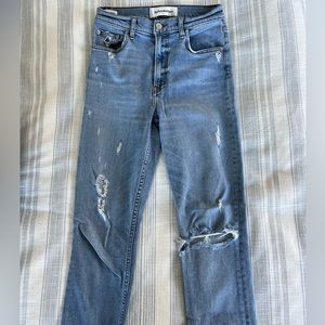 Reformation Jeans (ripped) - size 26